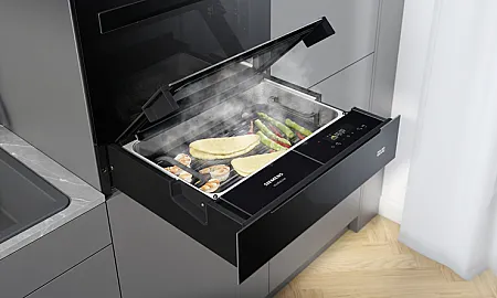 Siemens Dampschublade 14 cm Höhe