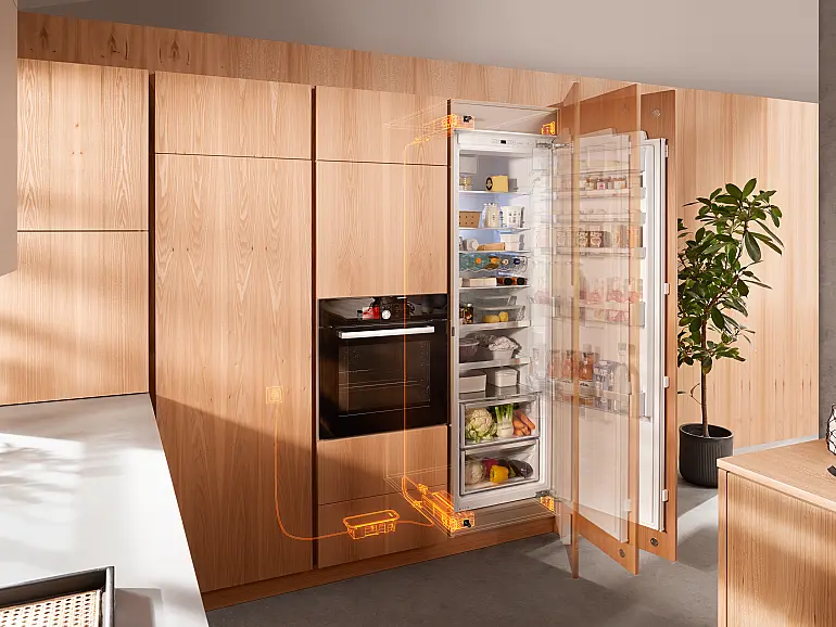Blum SERVO DRIVE Flex, elektronische Öffnungsunterstützung für Kühlschränke