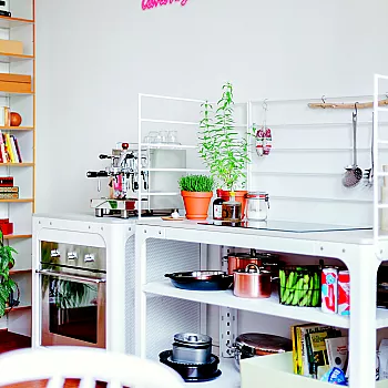 Flexibel und perfekt geeignet für moderne Stadtnomaden: Concept Kitchen von Naber.