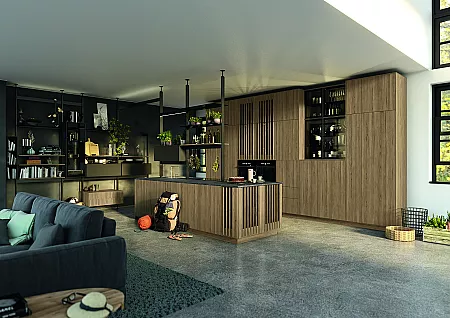Familienküche mit offener Planung. Foto: Neue Alno