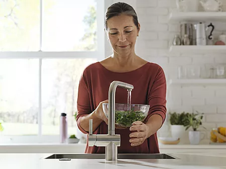 Berührungslose Armatur Franke Atlas Neo Sensor für die Küche