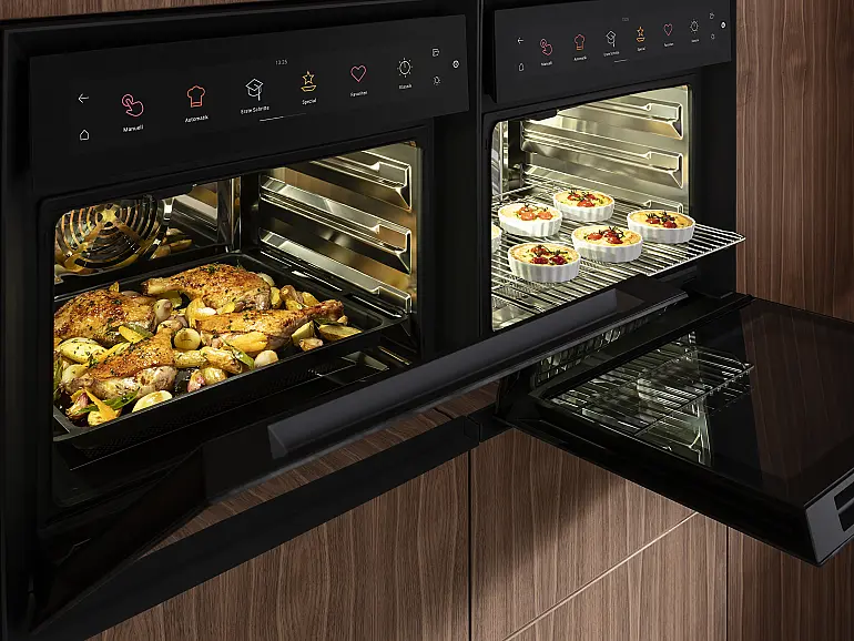 BORA Dampfbackofen mit Dampfabsaugung