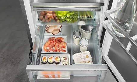 Kühlfach für Fisch im Liebherr Kühlschrank