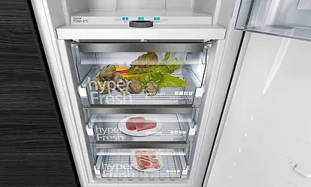 Frischefach hyperfresh im Siemens Kühlschrank