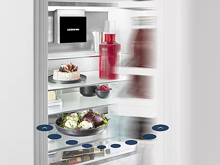Kühlschrank mit automatischer Türöffnung