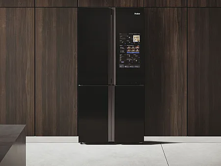 Smarter Kühlschrank mit Außen-Display