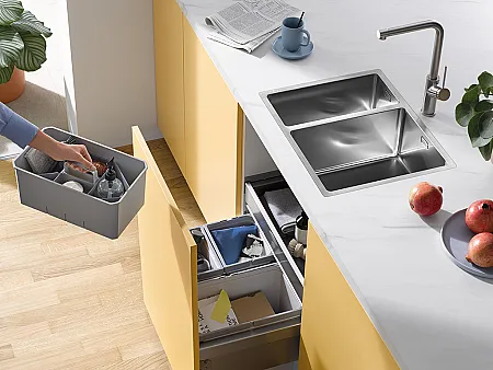 Naber Abfallsystem Küchenspüle Armatur