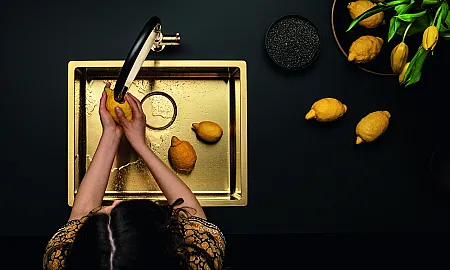 Falmec Küchenspüle in Gold