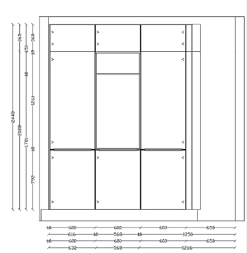 Exklusive Hauswirtschaftsküche - Messestück - inkl. Nassbereich - inkl. Waschmaschine Bosch - LED-Beleuchtungen - LED-Backlight-System