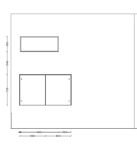 Exklusive Anbauwand / Wohnwand - LED-Beleuchtungen - Sideboard - Messestück