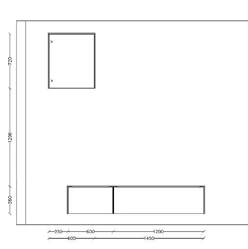 Exklusive Anbauwand / Wohnwand - LED-Beleuchtungen - Sideboard - Messestück