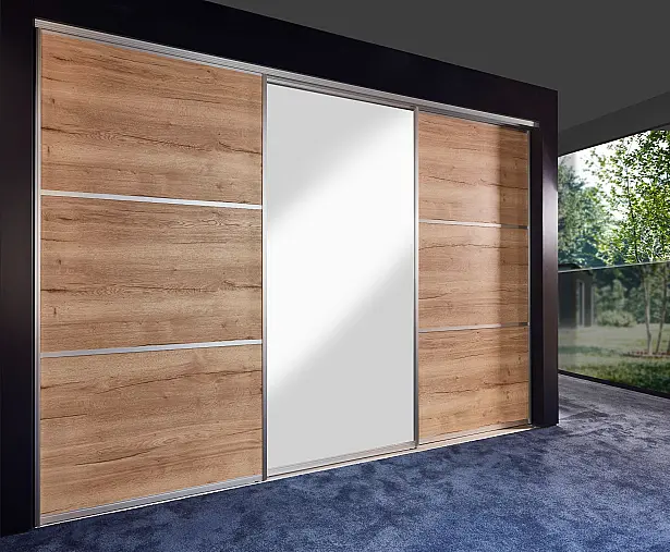 Exklusives Badezimmer - inkl. Gleittüren - inkl. Waschmaschine Bosch - LED-Beleuchtungen