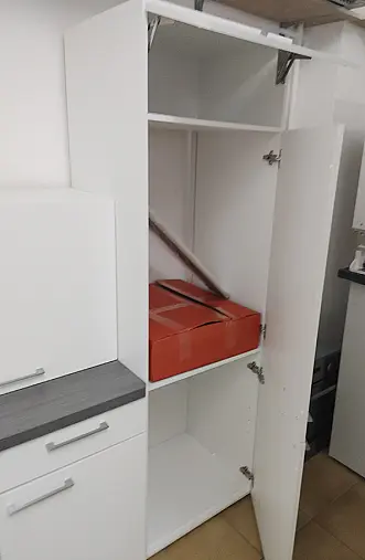 Aussellungsküche / weiß matt/ kompl. mit Softclose/ Nr.05