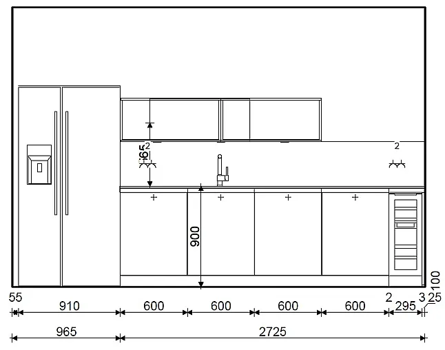 Grifflose Küche Schuller Sand Matt - Thumbnail 2