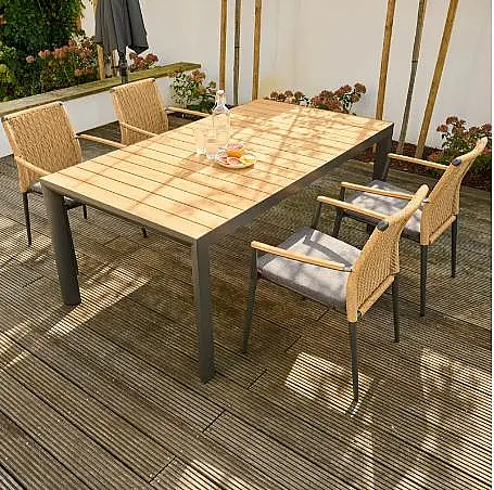 Silva Gartentisch | Teakholz FSC® 100 % natur