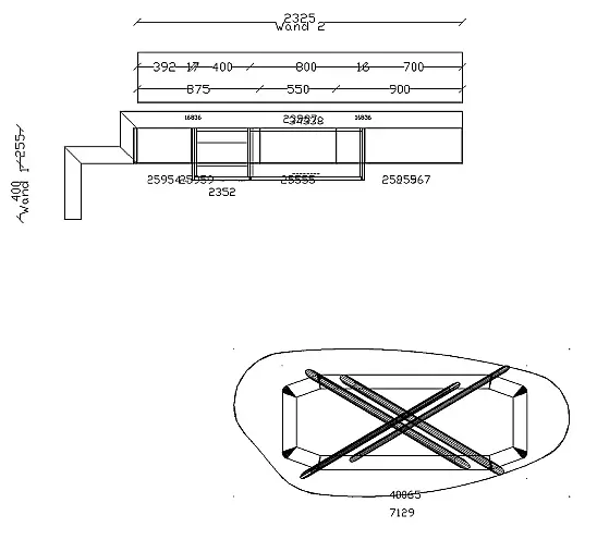 Exklusives Esszimmer inklusive Tisch - 5 drehbare Stühle - Schrankwand mit indirekter LED-Beleuchtung - Messestück wieder original verpackt