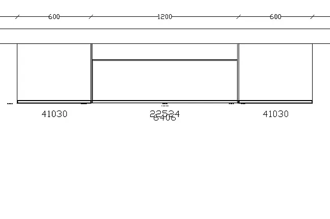 Elegantes zeitloses Sideboard / Mediaboard - tolles Relingsystem mit indirekter LED Beleuchtung - Exklusives Messestück wieder original verpackt
