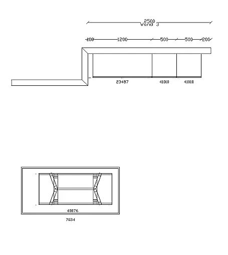 Exklusives Esszimmer - weißes, griffloses Sideboard - Lackfront - Tisch mit 4 Stühlen