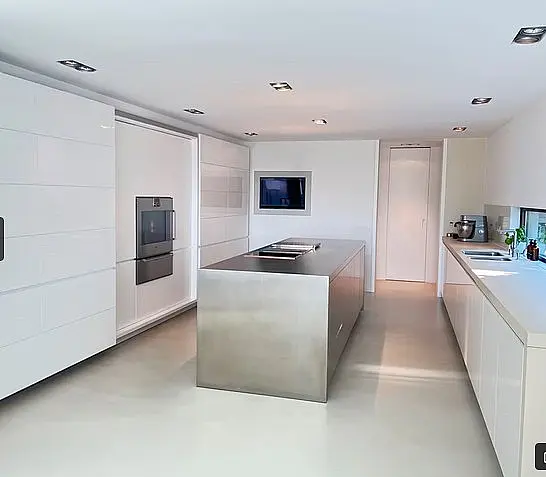 Gebraucht: Kücheninsel Kochinsel Blanco SteelArt Edelstahl Designelement Bulthaup