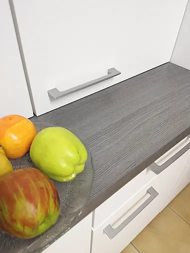 Aussellungsküche / weiß matt/ kompl. mit Softclose/ Nr.05