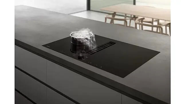 Serie 200 Flex-Induktionskochfeld mit integriertem Lüftungssystem 80 cm ***2600