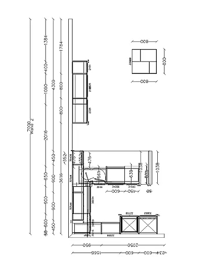 Moderne L-Küche mit Halbinsel, integriertem Couchtisch und stilvoller LED-Beleuchtung