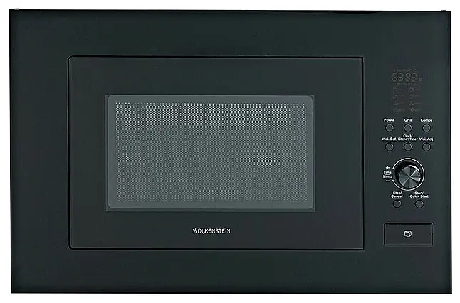 Wolkenstein  Einbau-Mikrowelle mit Grill - 60 cm - schwarz