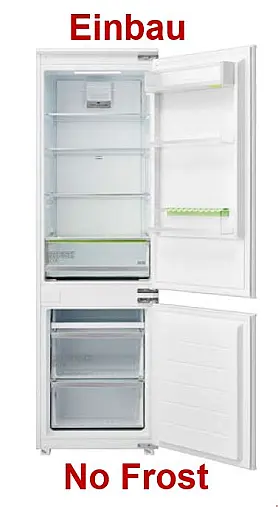 Midea Einbau Kühl-Gefrierkombination