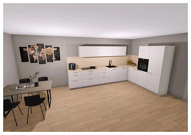 Designküche - modern und individuell inkl. hochwertiger Neff Geräte