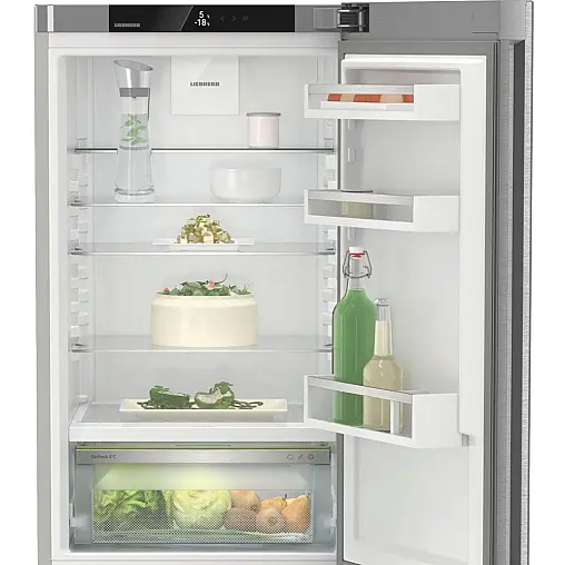 Gefrierkombination - Bio Fresh - Smart Steel - 185,5 cm