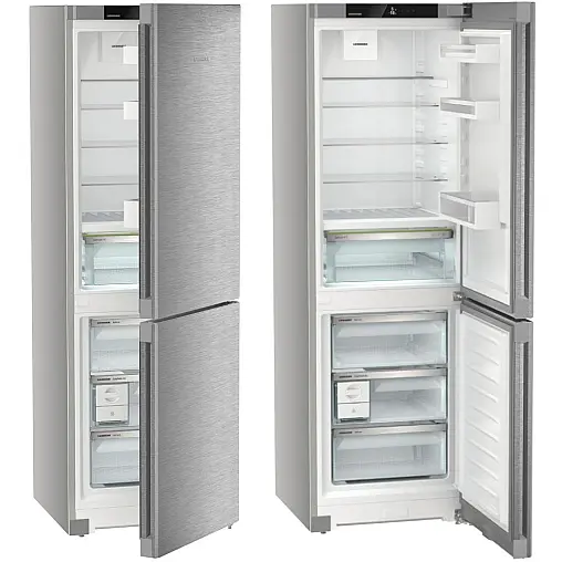 Gefrierkombination - Bio Fresh - Smart Steel - 185,5 cm