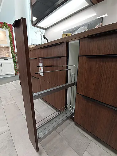 Küchenzeile in Holzoptik