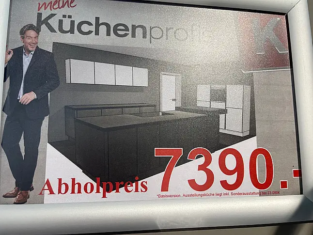 Koje 11 Nolte - Lucca Zement Anthrazit Bosch E-Geräte