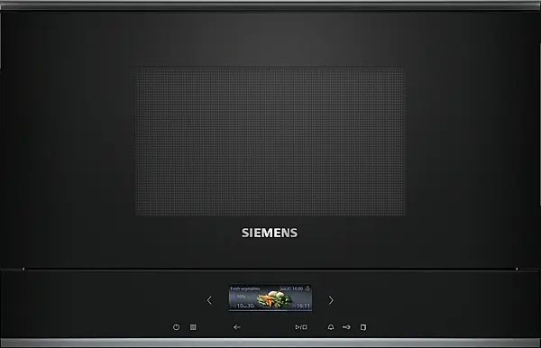 iQ700, Einbau-Mikrowelle, Schwarz, Edelstahl
