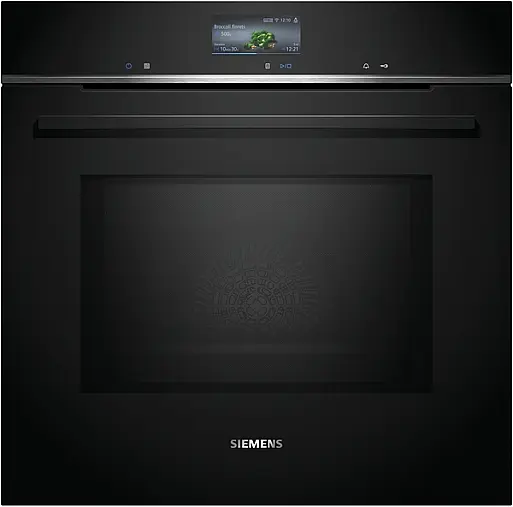 iQ700, Einbau-Backofen mit Mikrowellenfunktion, 60 x 60 cm, Schwarz, Edelstahl