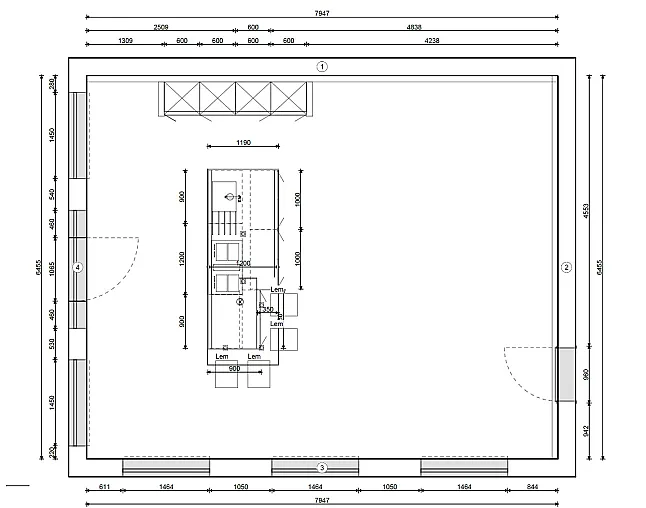 Glaslaminat Adina Super Matt Weiß Sachsenküchen - Thumbnail 3