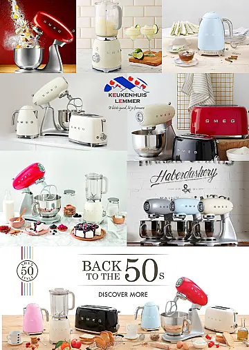Back to the 50 apparatuur van Smeg