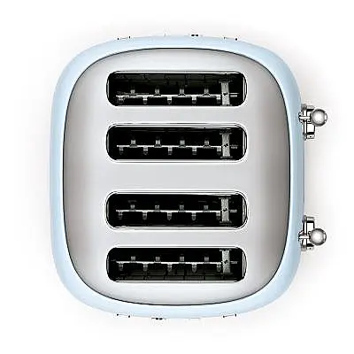 Smeg 4 Schlitz Toaster Pastellblau