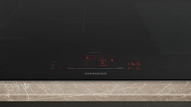 iQ700 Induktionskochfeld 80 cm Schwarz, Mit Rahmen aufliegend