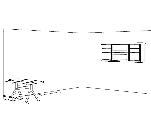 Exklusive Messeküche - Landhaus - XL Schränke - viel LED Beleuchtung - inklusive großem Esstisch mit 8 Stühlen