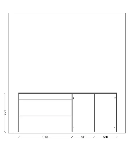 Exklusives Esszimmer - weißes, griffloses Sideboard - Lackfront - Tisch mit 4 Stühlen