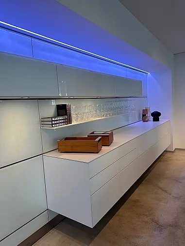 Wandelement Laminat alpinweiss