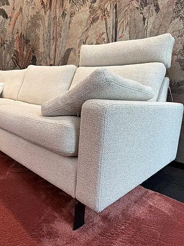 Frankfurt_ Polstersofa mit Liegeelement / Fuß- und Kopfstütze