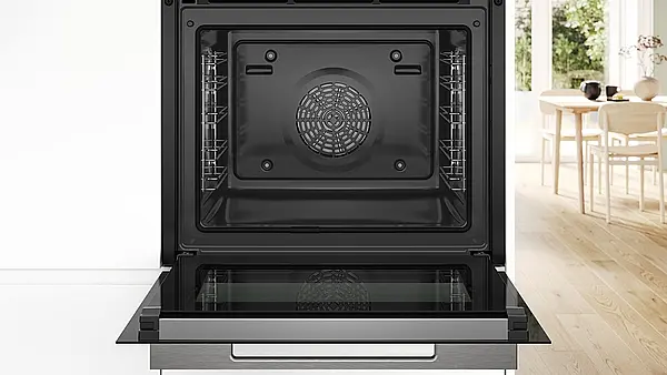 Serie 8, Einbaubackofen, 60 x 60 cm, Schwarz neu