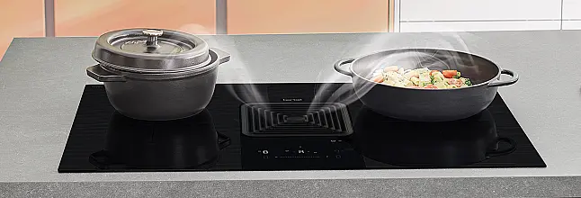 Kochfeldabzug Downline Performance Schwarz
