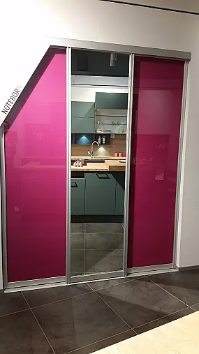 Glas Garderobenschiebetürenschrank
