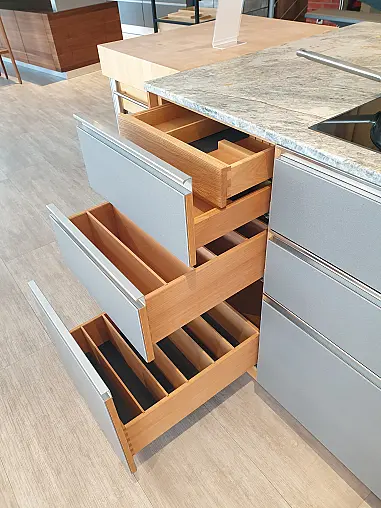 Traumhafte Holzküche in L-Form