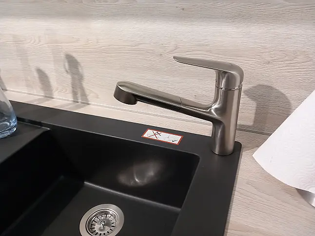 Moderne grifflos Küche in Weiß
