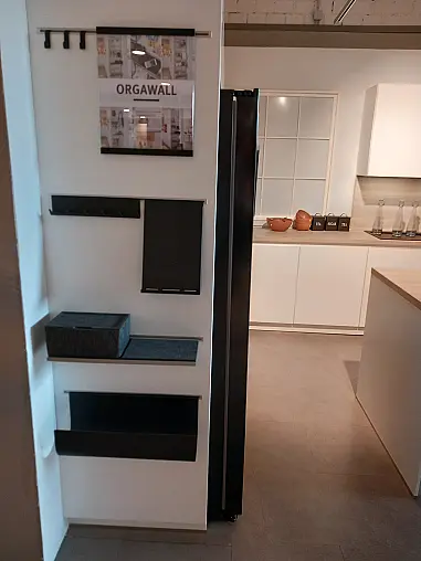 Moderne grifflos Küche in Weiß