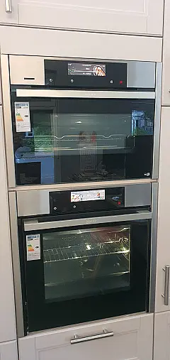 N 90 Kompakt-Dampfbackofen 60 x 45 cm Edelstahl FullSteam mit HomeConnect